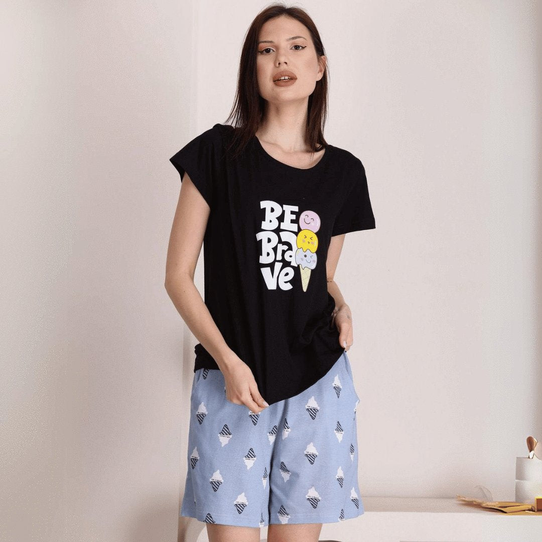 Top and Shorts Set