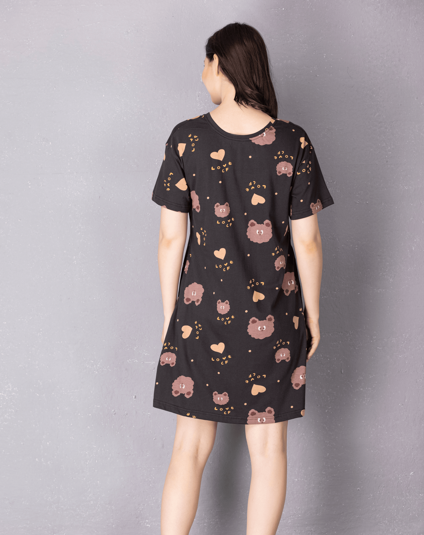 Printed Long Sleep Tshirt